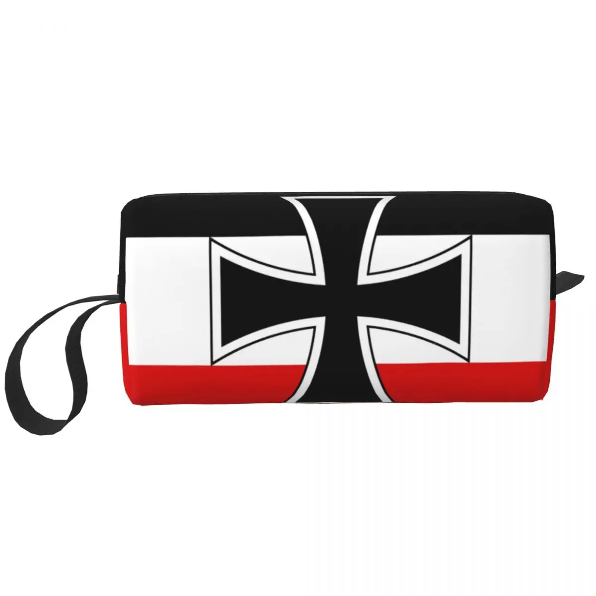 Модный Флаг Германской Империи Дорожная сумка для туалетных принадлежностей Женская косметичка для макияжа Сумки для хранения косметики Dopp Kit Case Box