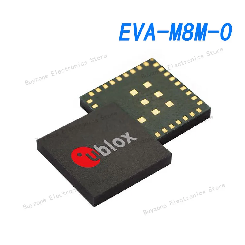 Модули GNSS/GPS EVA-M8M-0 u-blox M8 с модулем GNSS, кристалл, GPS/Глонасс по умолчанию lga43, 7x7 мм, 500 шт/катушка