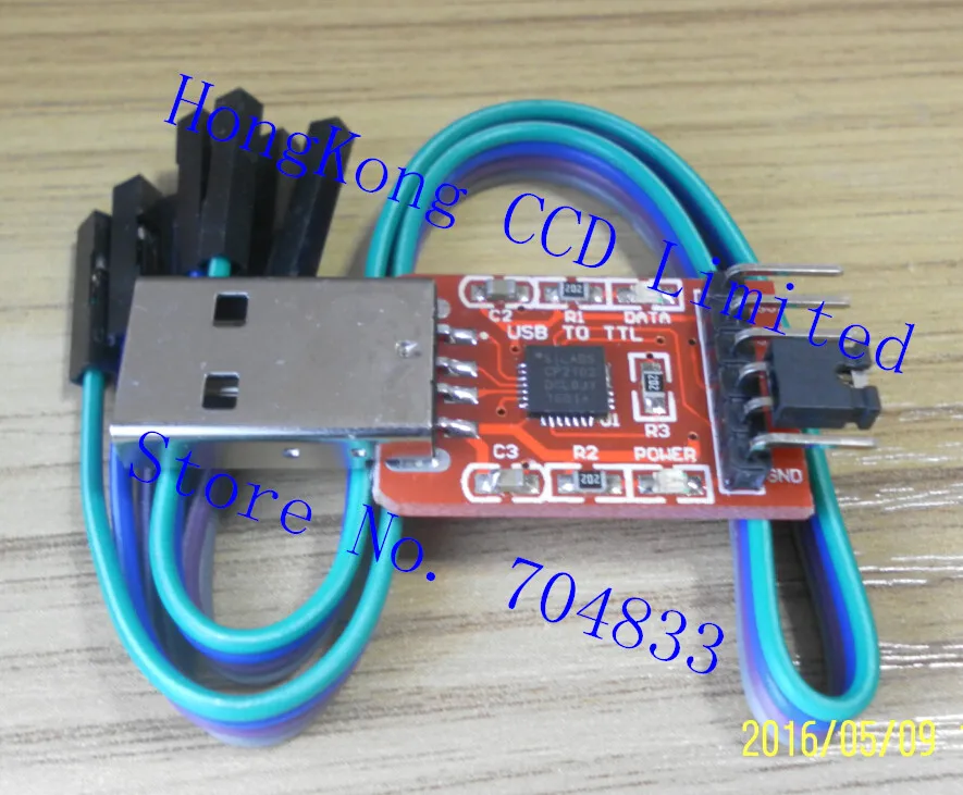 Модуль CP2102 USB К TTL 6-контактный USB к последовательному модулю UART STC Downloader