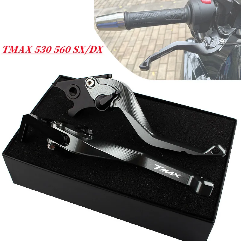 Мотоциклетные Алюминиевые Рычаги Тормоза Сцепления Для YAMAHA TMAX 530 TMAX530 SX DX 2012-2019 TMAX 560 2020 2021 Tech Max 2022