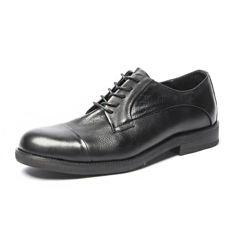 Мужская осенняя обувь в стиле ретро с круглым носком, мужская обувь из натуральной кожи, модный дизайн, дышащая мужская обувь из натуральной кожи, мужская обувь