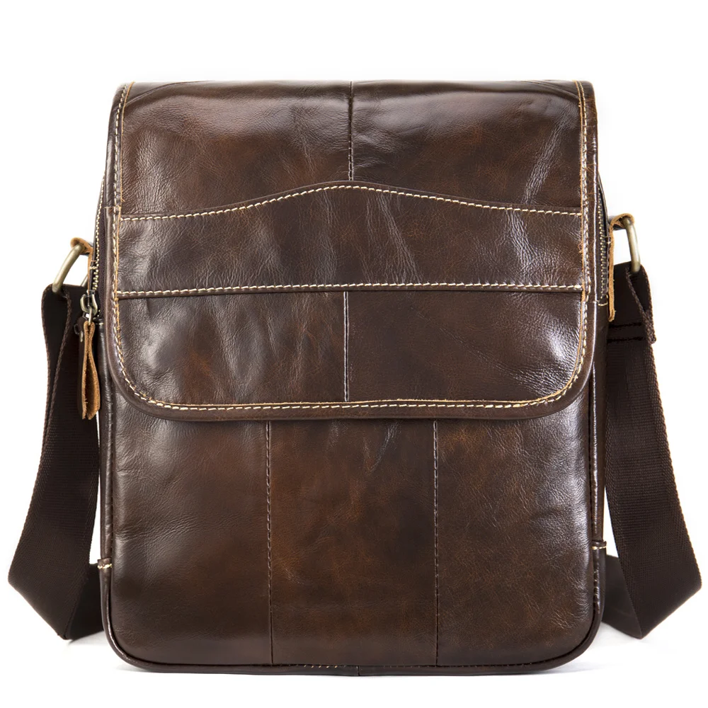 Мужская сумка из натуральной кожи, сумки через плечо, мужская сумка-мессенджер в стиле ретро, модные мужские сумки на ремне через плечо для мужа 1121