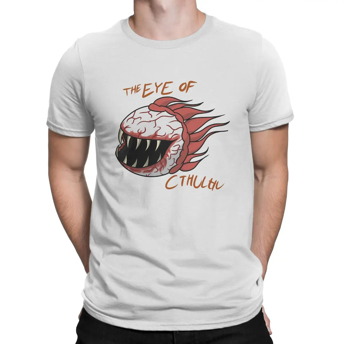 Мужская футболка Terrarias, отличительная футболка Cthulhu, оригинальные толстовки для хипстеров
