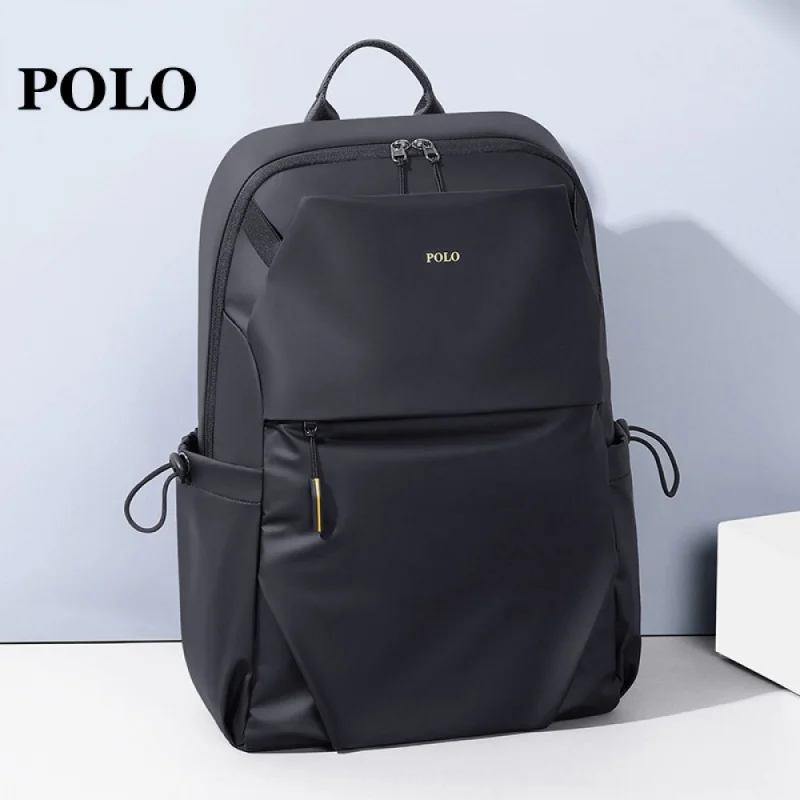 Мужской рюкзак Polo, дорожный рюкзак большой емкости, 15,6-дюймовая компьютерная сумка, студенческий школьный рюкзак, Деловой мужской рюкзак