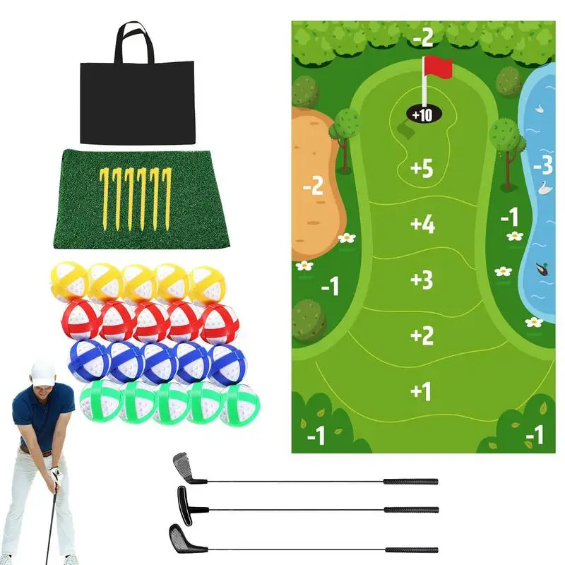 Набор для игры в гольф, коврики для игры в гольф, прочный тренировочный коврик для гольфа, коврик для игры в гольф, тренировочные площадки для качелей в помещении и на открытом воздухе