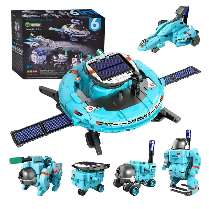 Наборы солнечных роботов для детей, обучающие игрушки для научных экспериментов STEM, набор для создания солнечной энергии, обучающий Научный робот, подарки своими руками