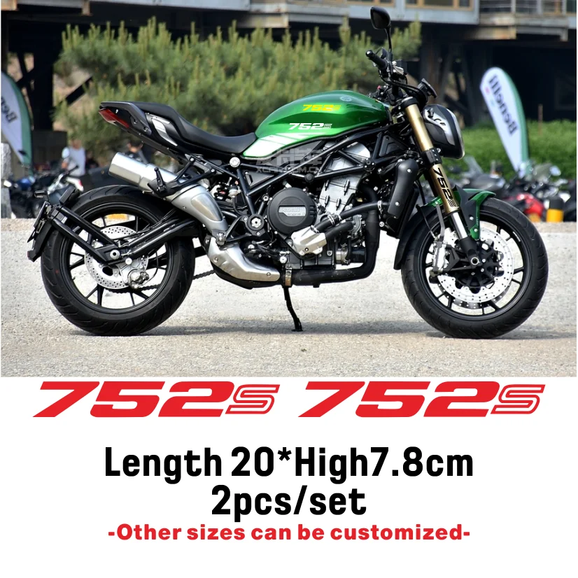 Наклейки на мотоцикл Водонепроницаемая Наклейка 752S Аксессуары для Benelli 752 S 2020 2021 2022 2023 Наклейка на мотоцикл