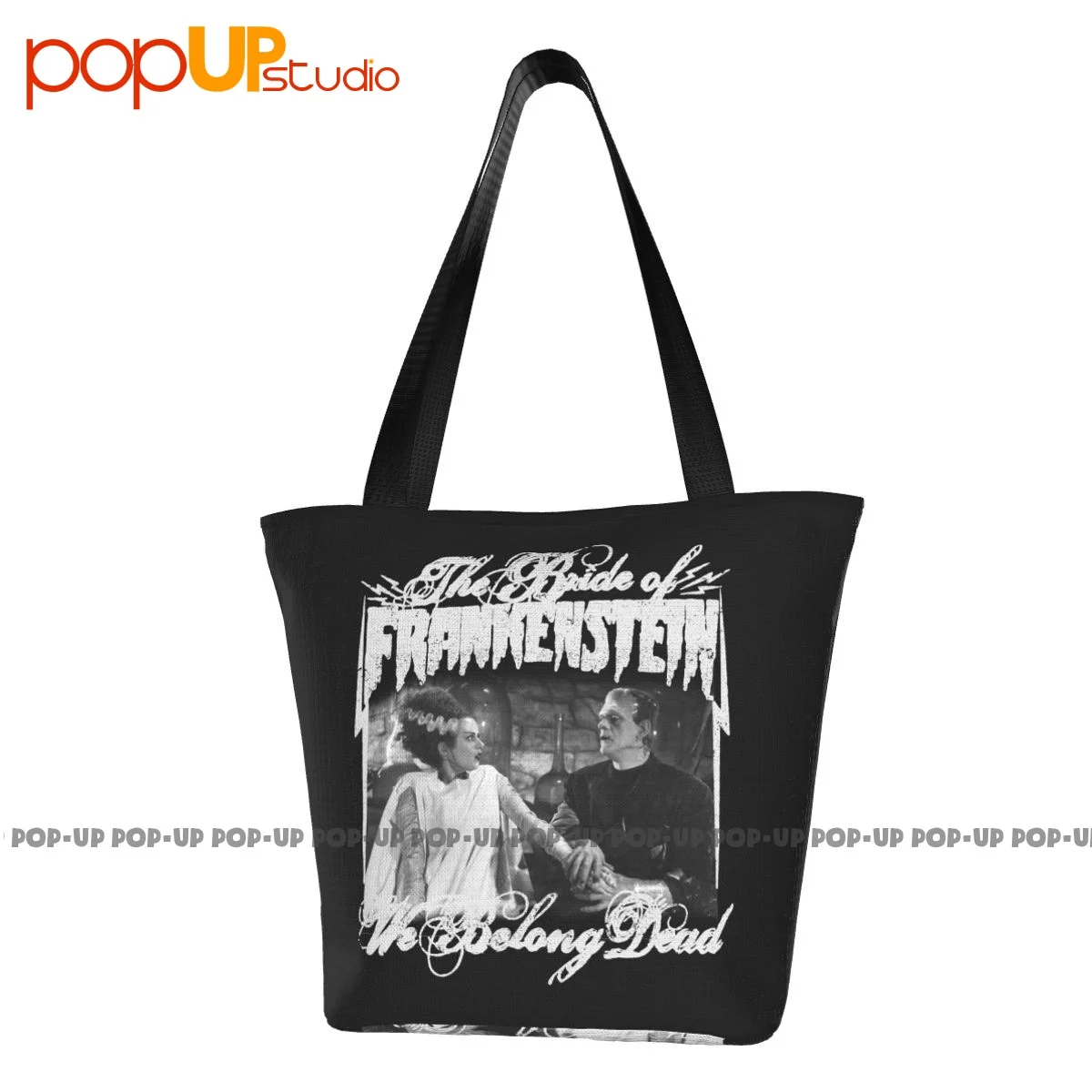 Невеста Франкенштейна Мы принадлежим Dead Rock Rebel Универсальные сумки ужасов Модная Сумка для покупок высокого качества