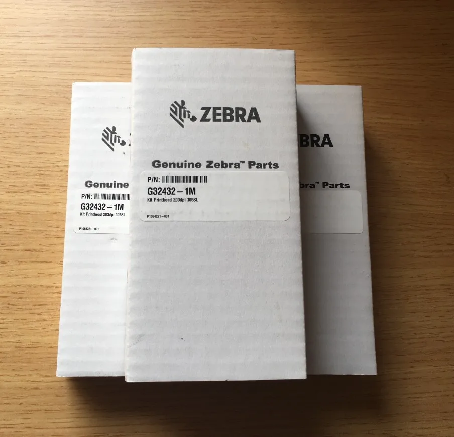 Новая оригинальная печатающая головка для термопечатающей головки Zebra 105SL с разрешением 203 dpi P/N: G32432-1M