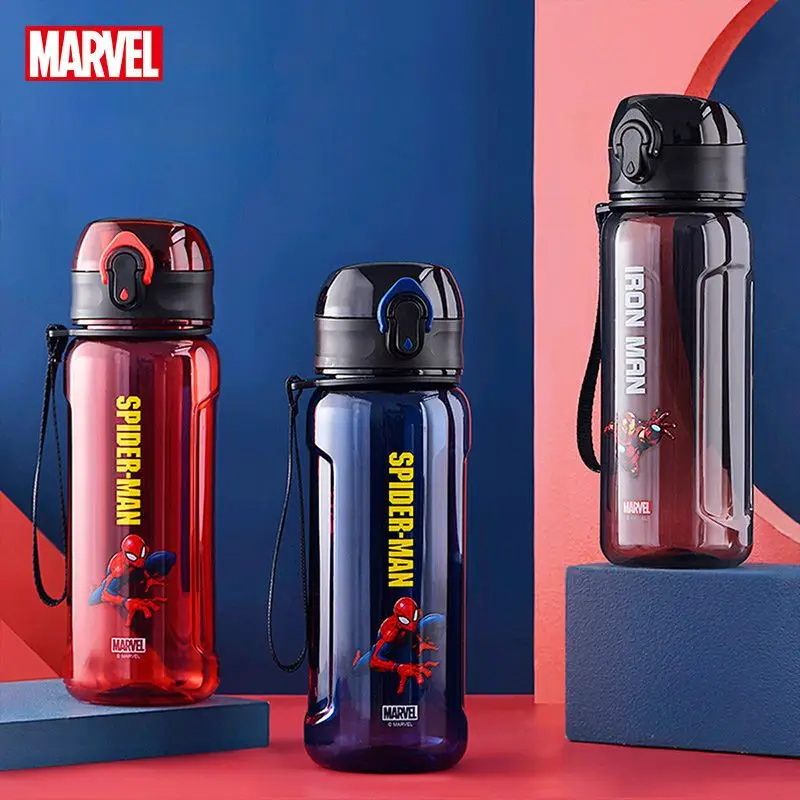 Новая периферийная чашка для воды из аниме Marvel Avengers с рисунком Человека-паука, большая емкость, портативная красивая чашка, подарок на день рождения