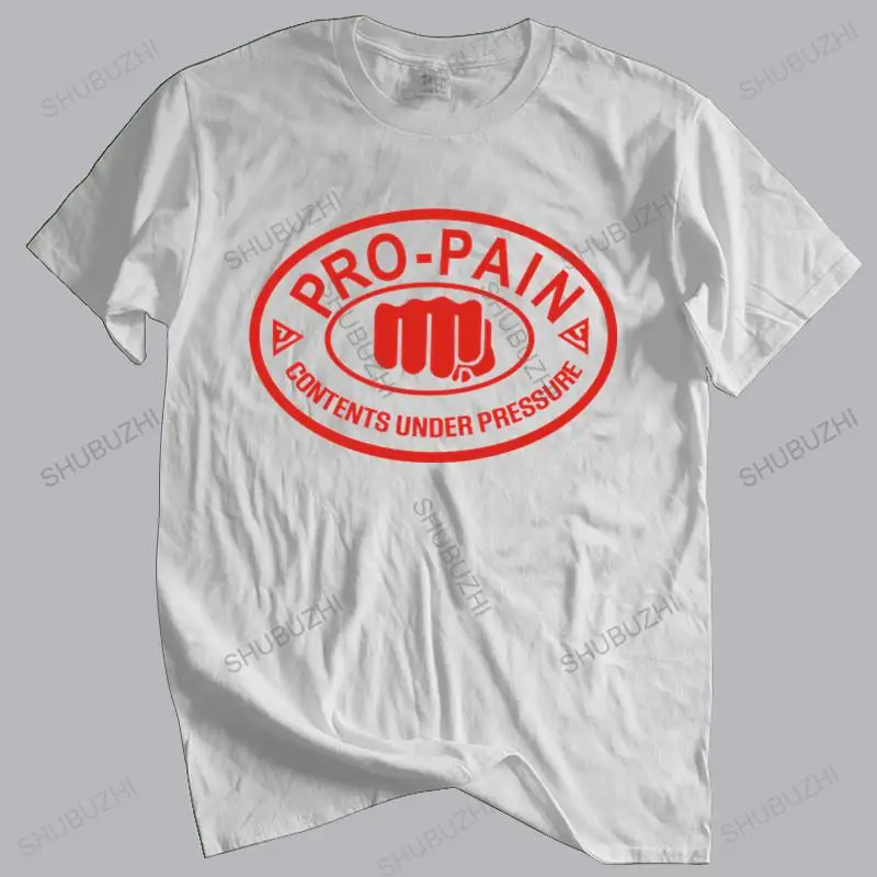 Новая поступившая мужская футболка Pro Pain - Contents Under Pressure, черная Мужская футболка, топы европейского размера