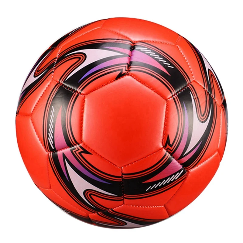 НОВИНКА-2 профессиональных футбольных мяча размером 5 Официальный футбольный тренировочный футбольный мяч для соревнований по футболу на открытом воздухе Красный