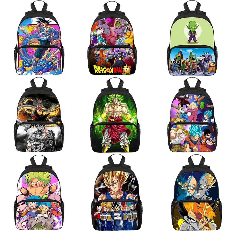 Новый детский рюкзак для начальной школы Dragon Ball из Корейского полиэстера, сумка для детского сада, дорожная школьная сумка для мальчиков и девочек из аниме