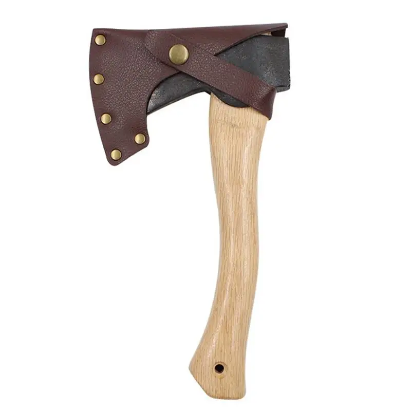 Новый кожаный Обвалочный нож Портативный Многофункциональный Топорик для выживания Мягкий для ножен для топора Чехол для кемпинга на открытом воздухе Защита лезвия
