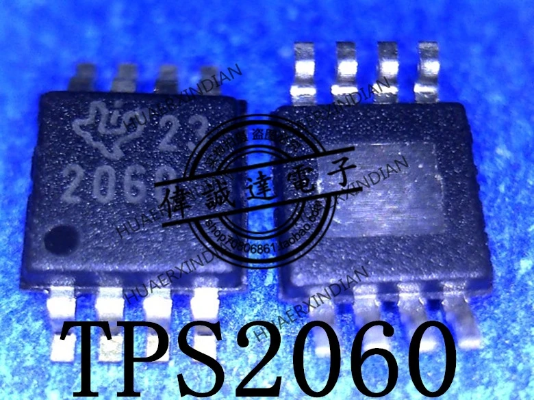  Новый оригинальный TPS2060DGNR TPS2060 2060 MSOP8 на складе, реальное изображение