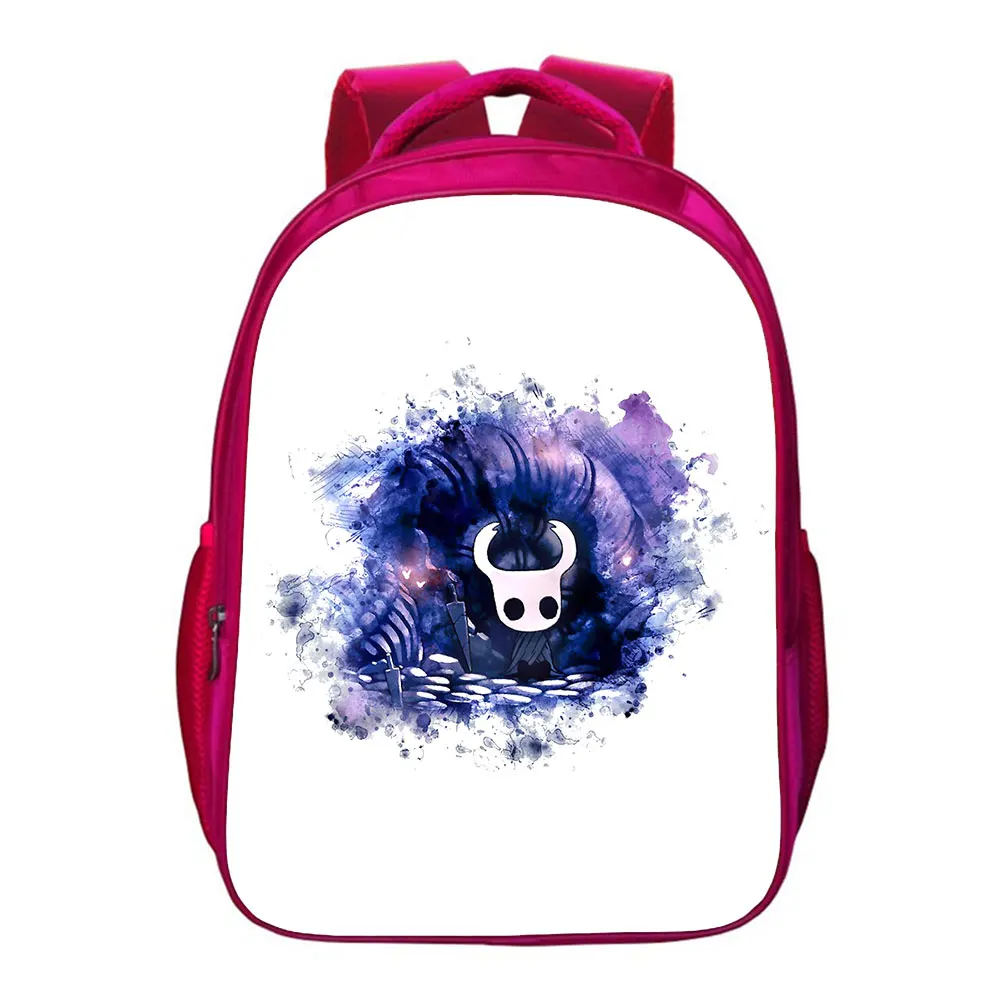 Новый рюкзак для косплея Hollow Knight Mochila Для мальчиков и девочек, Школьная сумка для подростков, Сумка для хранения, Дорожные сумки, Детский рюкзак 16 дюймов