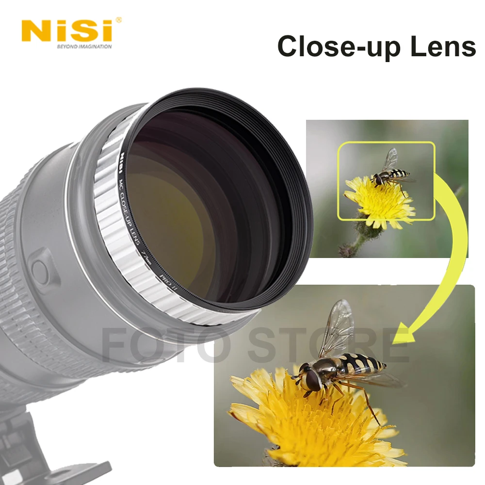 Объектив NiSi Крупным планом PRO II Kit 77mm Lens Kit Macro для камеры Canon Nikon Sony 67mm 72mm 77mm объектив