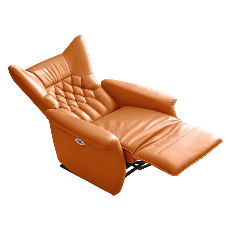 Однофункциональный диван, легкое роскошное электрическое кресло-качалка, кресло с откидной спинкой, кожаное кресло-качалка для взрослых, балкон