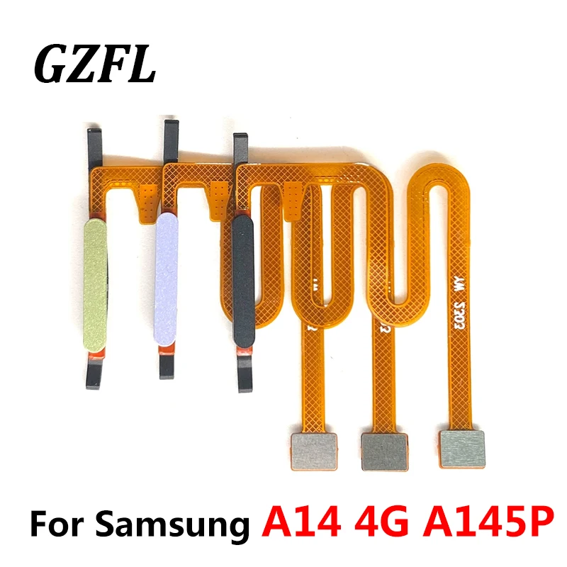 Оригинальный гибкий кабель датчика отпечатков пальцев для Samsung Galaxy A14 4G A145P Touch ID