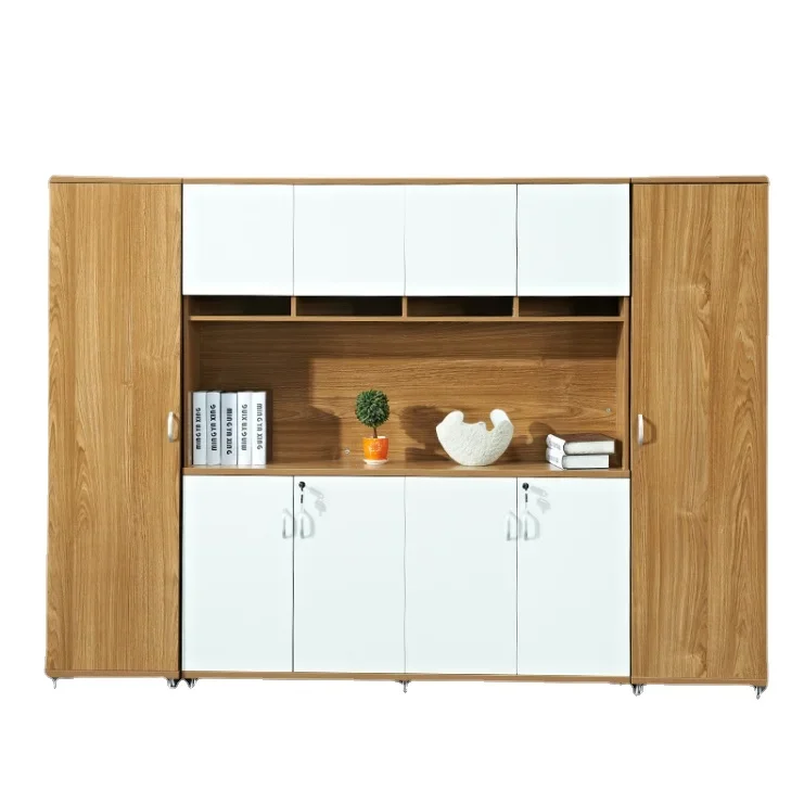 Офисная мебель, большой картотечный шкаф, деревянный книжный шкаф со стеклом, шкаф для хранения, картотечный шкаф