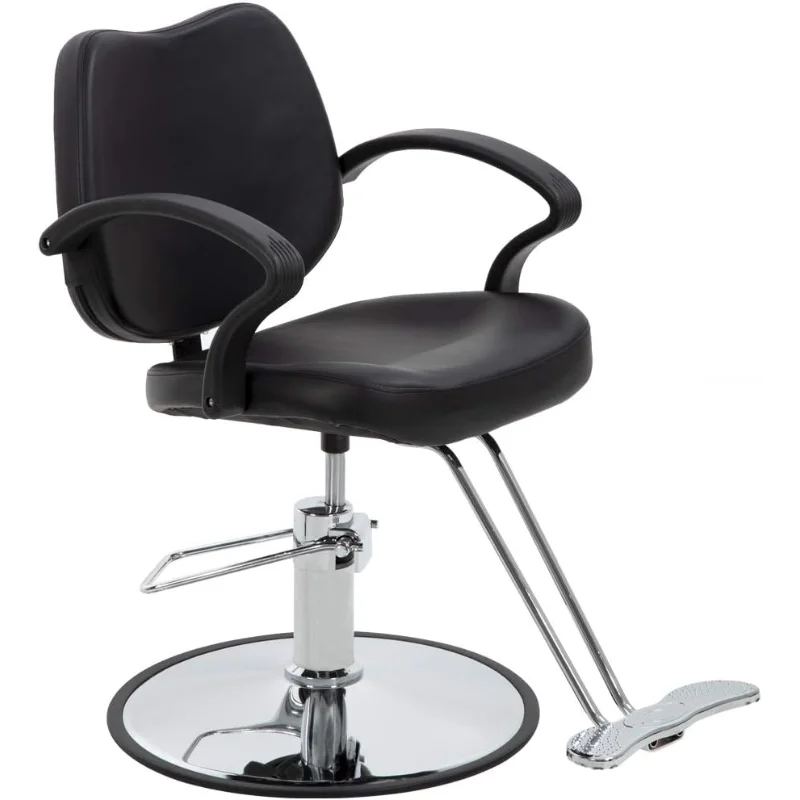 Парикмахерское кресло для укладки Сверхмощный гидравлический насос Парикмахерское кресло Косметический шампунь Парикмахерское кресло для парикмахера Женщины Мужчины