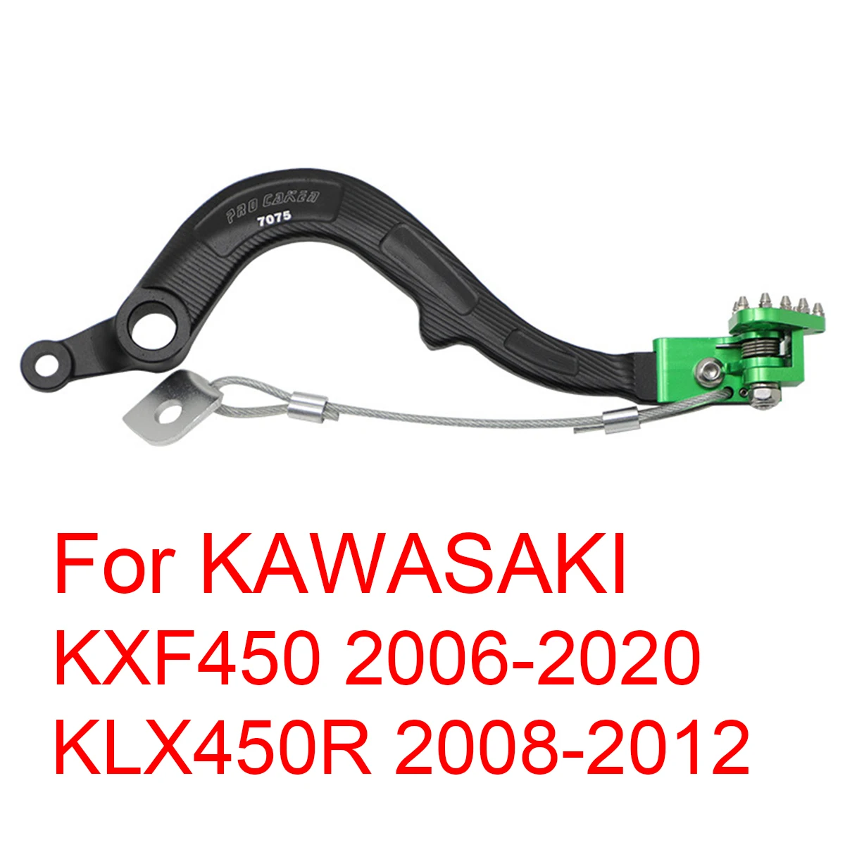Педаль Заднего Тормоза Мотоцикла для KAWASAKI KXF450 KX450F KXF 450 2006-2020 KLX450R KLX 450R 2008-2012 Аксессуары для мотоциклов