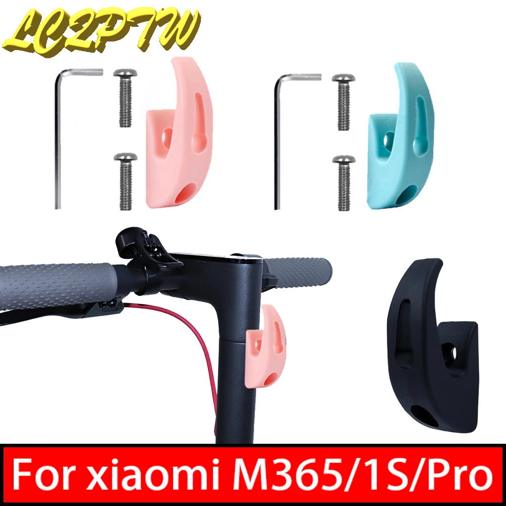 Передняя вешалка для электрического скутера с крючком, коготь для шлема Xiaomi M365 Pro 1S, сумка для шлема, двойной крючок для когтей, сумки, ручка, держатель для хранения, стойка