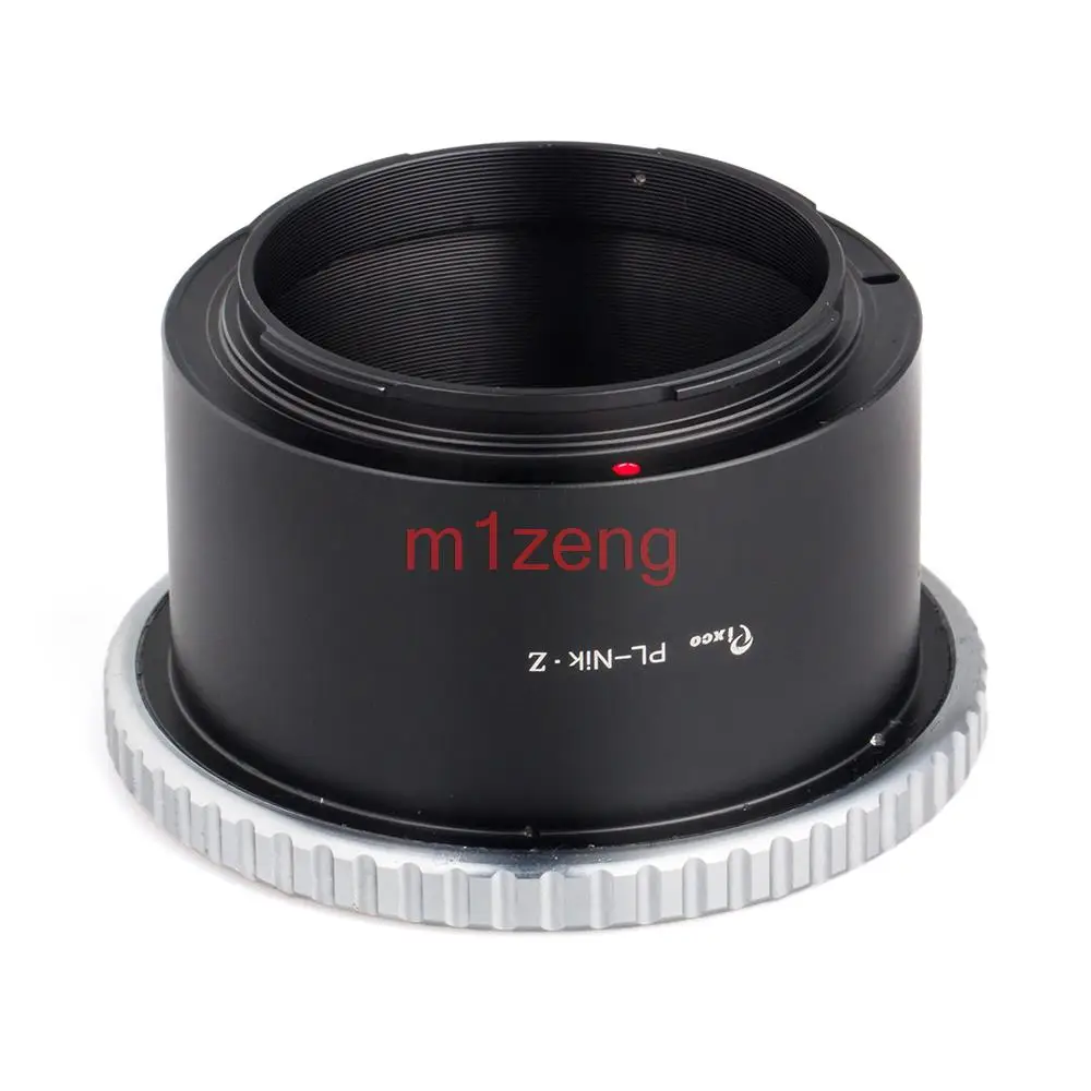 Переходное кольцо PL-Nik Z для объектива Arri Arriflex PL к беззеркальной камере nikon Z z5 Z6 Z7 z8 Z9 z30 Z50 z6II z7II Z50II Z fc