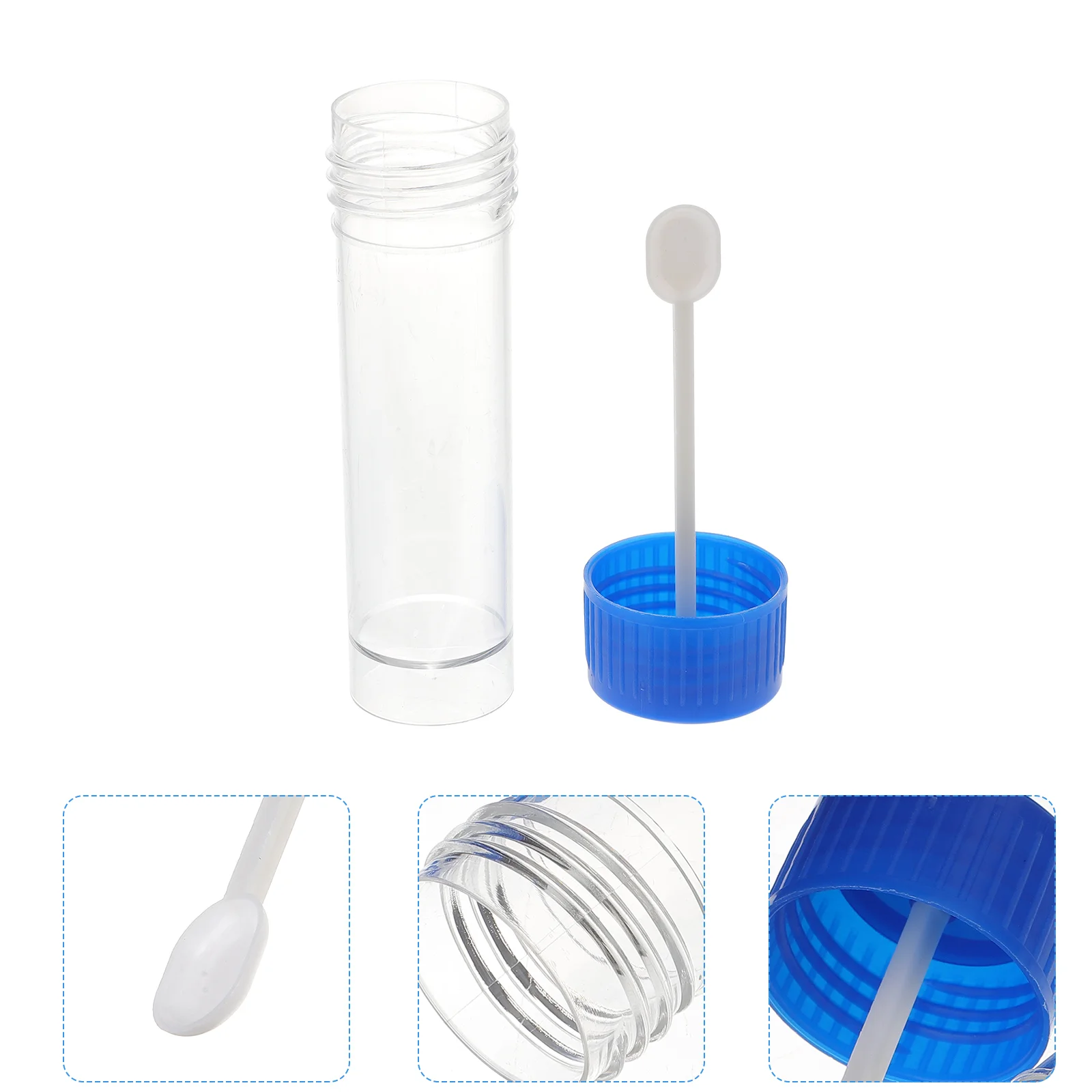 Пластиковая крышка для стакана для образцов, Пластиковый стаканчик для мочи, контейнер для стула, Контейнеры для сбора фекалий без этикетки, Лабораторное медицинское использование