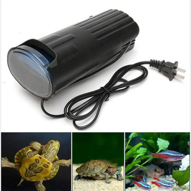 пластиковый аквариум мощностью 5 Вт С внутренним фильтром низкого уровня воды, подвесным водопадным фильтром для рыб, Черепах, Рептилий, Аквариум 500Л / Ч