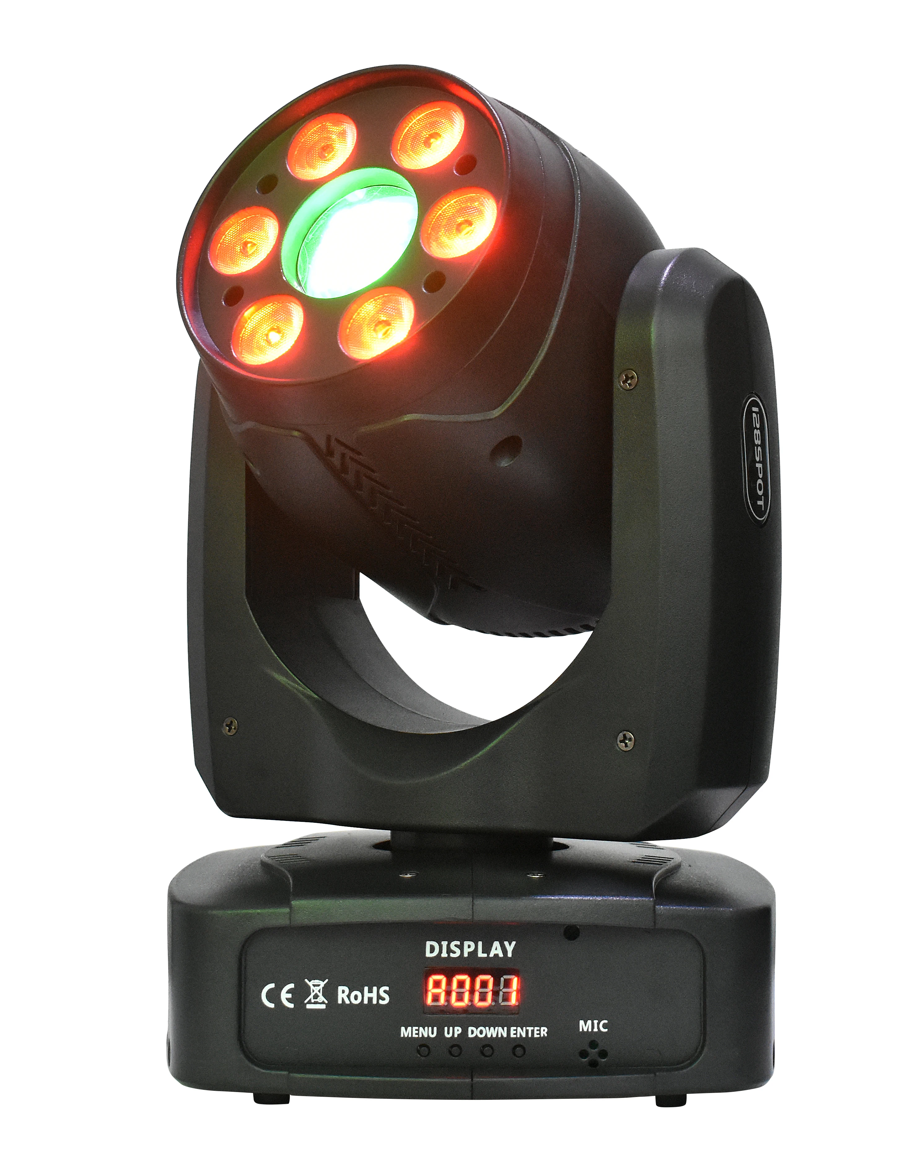Популярные диджейские светильники disco RGBW Effect 100 Вт со светодиодной моющей головкой профессиональные сценические светильники для клуба