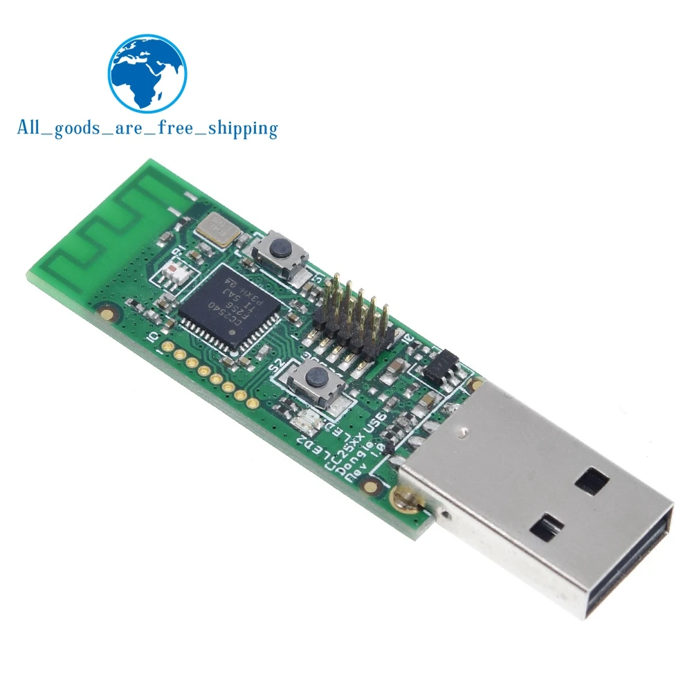 Порты беспроводного ввода-вывода CC2540 Bluetooth 4.0 BLE Адаптер USB Для анализа протокола BTool Плата Анализатора пакетов Debug Pin Модуль 1 Мбит/с