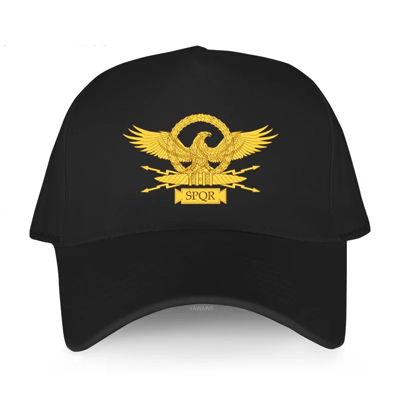 Последние мужские летние кепки хлопчатобумажные шляпы SPQR Roman Eagle Логотип Римской империи роскошные брендовые бейсболки Унисекс Хип-хоп Рыболовная шляпа