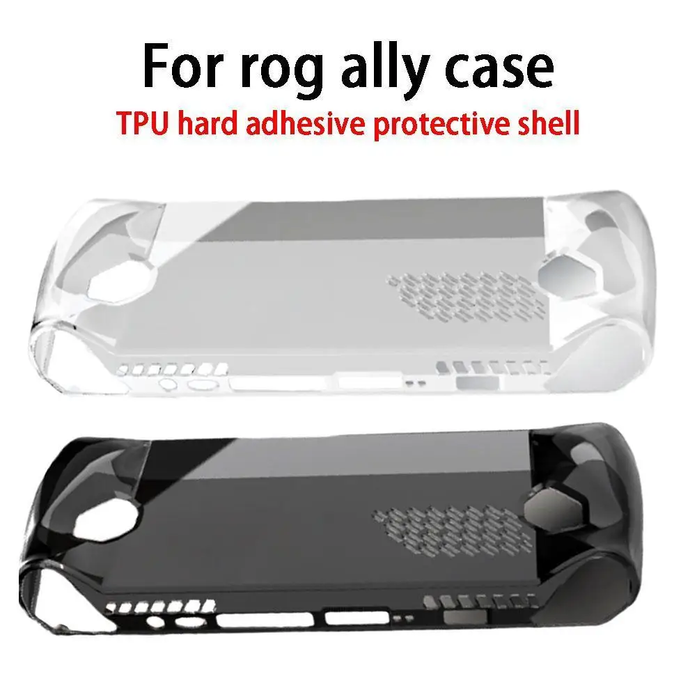Прозрачный защитный чехол из ТПУ для игровой консоли ASUS ROG Ally, защищающий от падения чехол для портативного устройства Asus Rog Ally