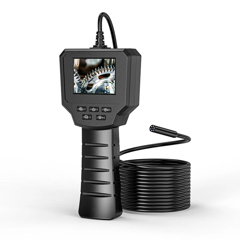 Промышленный Эндоскоп Камера IPS Экран HD1080P Труба Канализационный Инспекционный Бороскоп IP67 Водонепроницаемые Светодиоды Для Автомобильных Труб Пластик 1 КОМПЛЕКТ