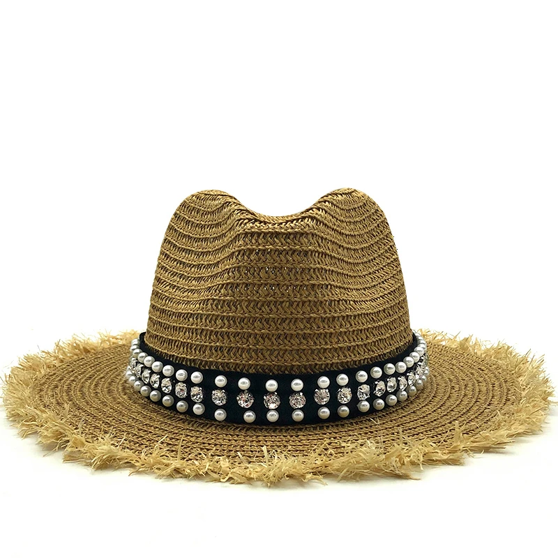 Простая Шляпа с защитой от Ультрафиолета 2020, Летние Весенние Женские Дорожные Кепки, Бинты, Пляжная мужская Шляпа, Дышащие Шляпы От Солнца Из Рафии