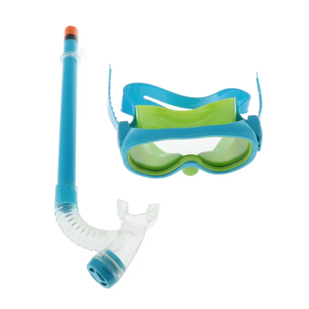 Противотуманные очки для плавания, детская маска для плавания с маской для подводного плавания с дыхательной трубкой