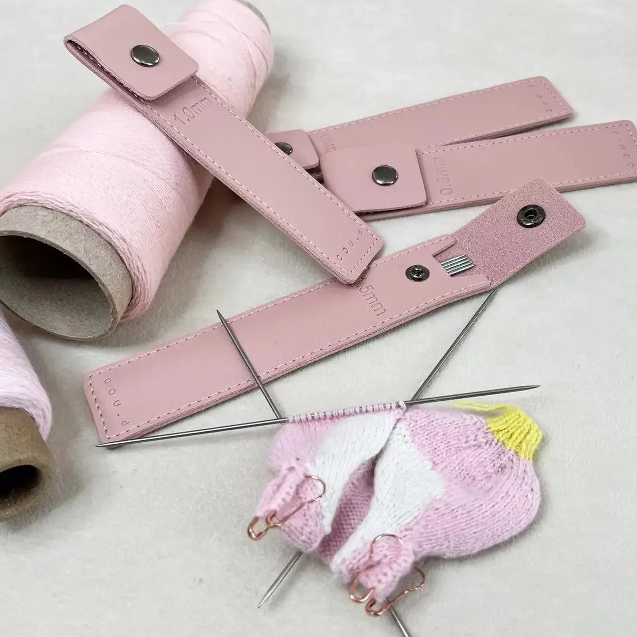 Профессиональная мини-прямая спица из нержавеющей стали для вязания одежды для кукол, носков, ручных инструментов 