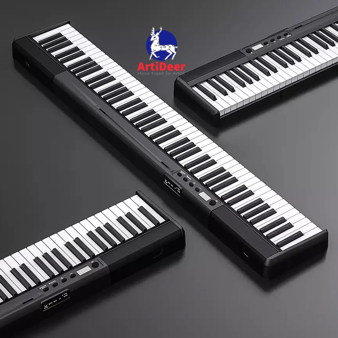Профессиональное цифровое пианино с 88 клавишами Музыкальная клавиатура Музыкальный синтезатор Midi Контроллер USB Настоящее пианино для взрослых детей