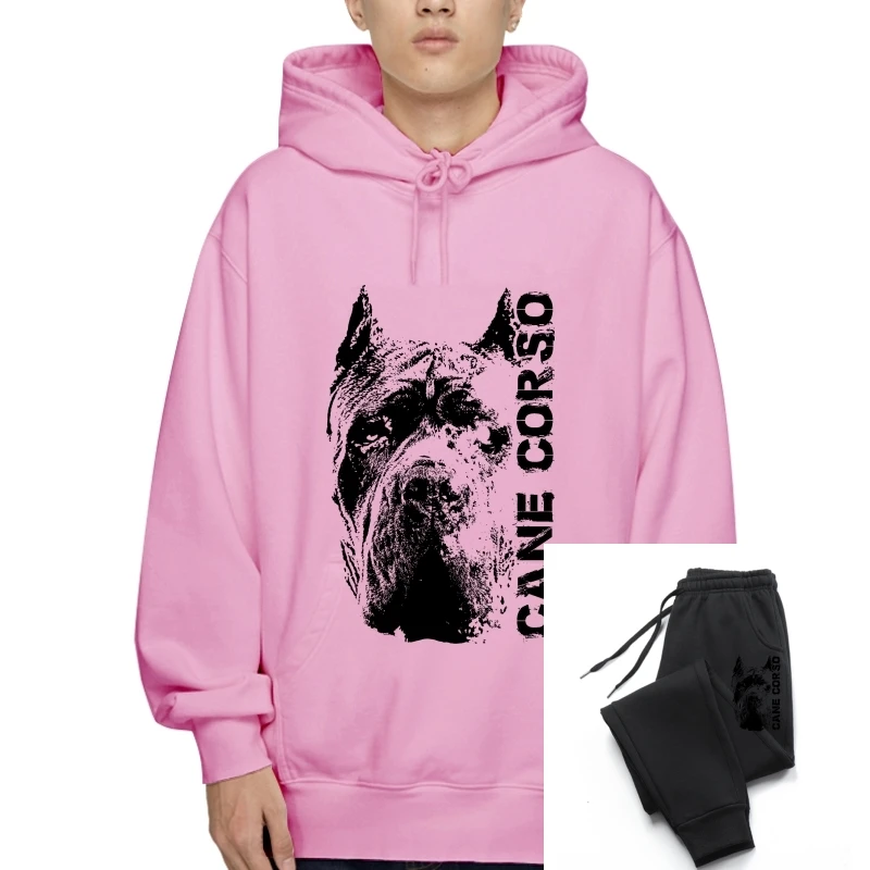 Пуловер с изображением головы собаки кане корсо, Пуловер с капюшоном, Дизайн толстовки с капюшоном - Мужская и детская одежда из детской шерсти