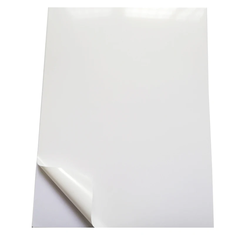 Пустая водонепроницаемая бумага для наклеек формата А4, глянцевая белая виниловая этикетка для струйного принтера, НОВЫЙ СПЕЦИАЛЬНЫЙ МАТЕРИАЛ
