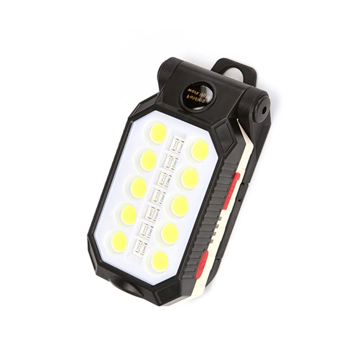 Рабочий фонарь Cob, зарядка через USB, Складной фонарь для кемпинга, магнит, лампа для обслуживания, Многофункциональный осветительный фонарик