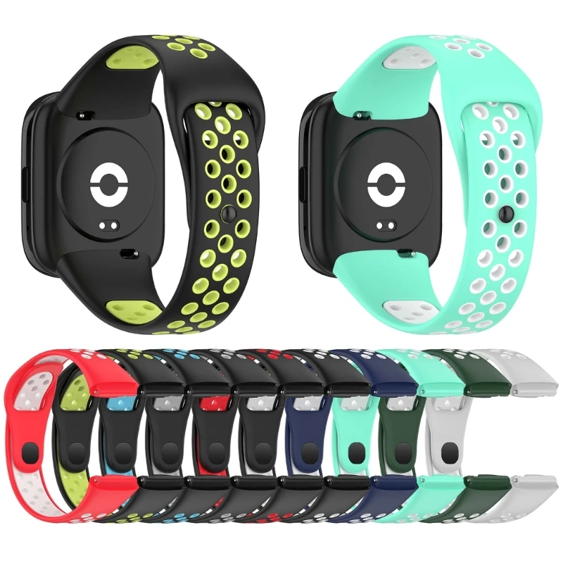 Ремешки для Redmi Watch3 Lite Активные сменные браслеты Аксессуар Красочные силиконовые браслеты Быстроразъемный ремешок HXBE