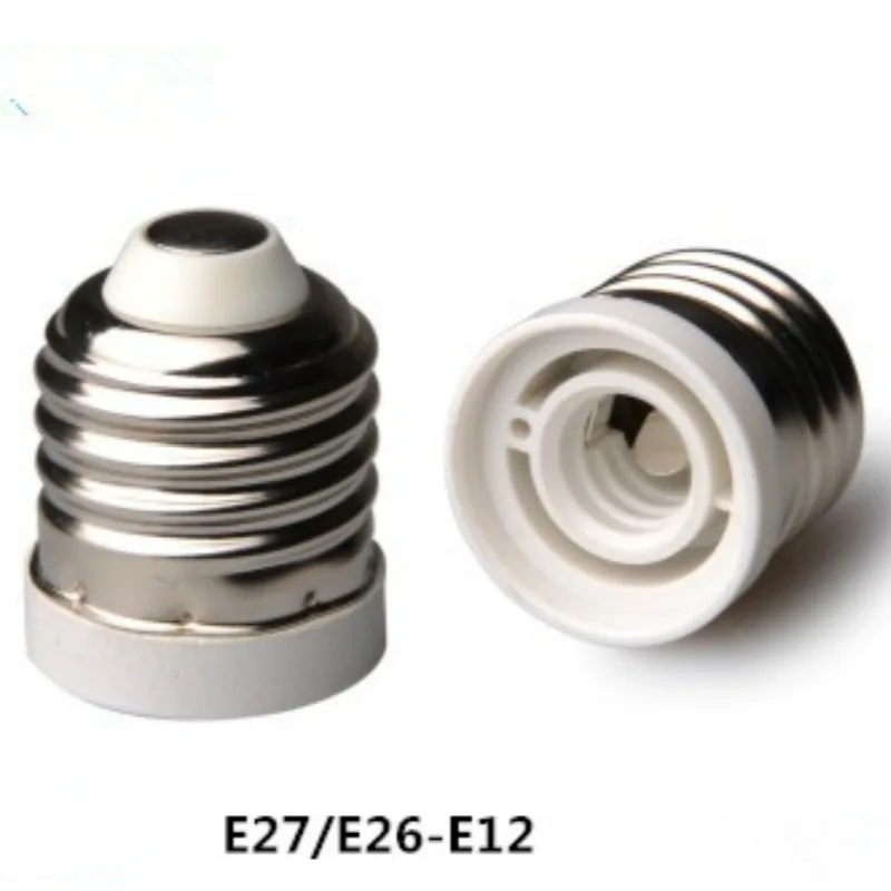 Светодиодная лампа с основанием от E27 до E12, Винтовая лампа, адаптер для розетки лампы, преобразователь B99