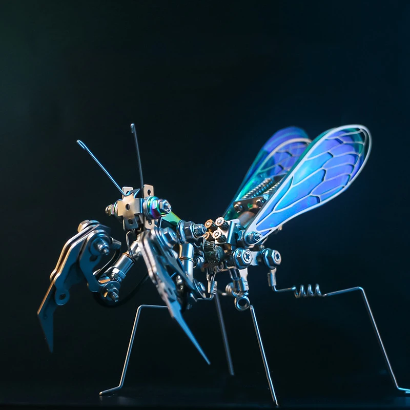 Сделай сам 3D металлический пазл Молитва, наборы для сборки моделей насекомых, пазлы с животными для взрослых, подарки на День рождения для девочек, Домашний декор