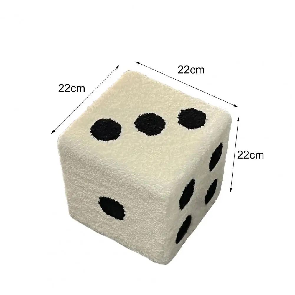 Сиденье Табурета Надежная прочная конструкция Кубические кубики для спальни Табурет для гостиной Барный стул Табурет для обуви