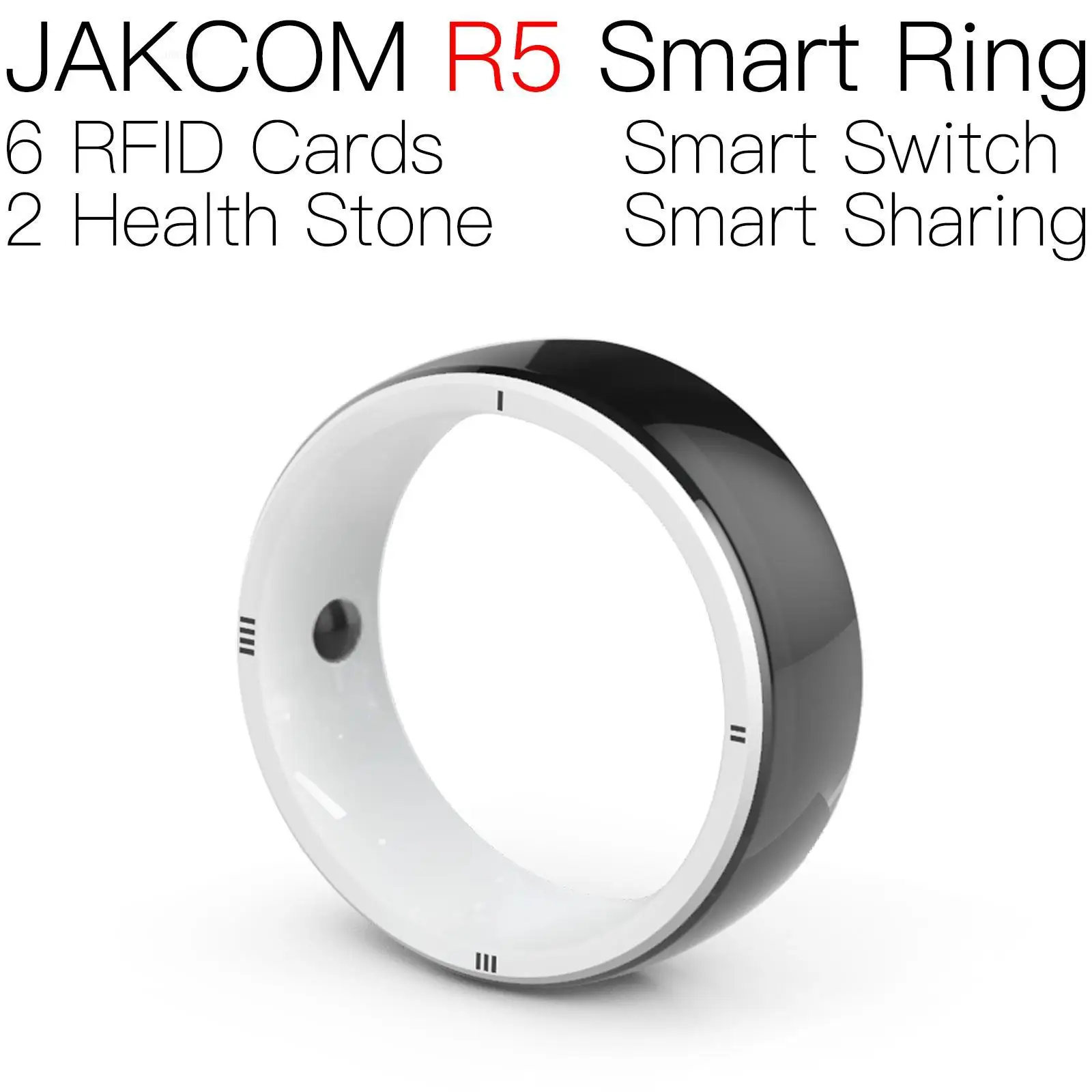 Смарт-кольцо JAKCOM R5 обладает высокой ценностью в качестве rfid-браслета, дубликатора, электронного замка для ключей, ленточных меток, программируемой карты