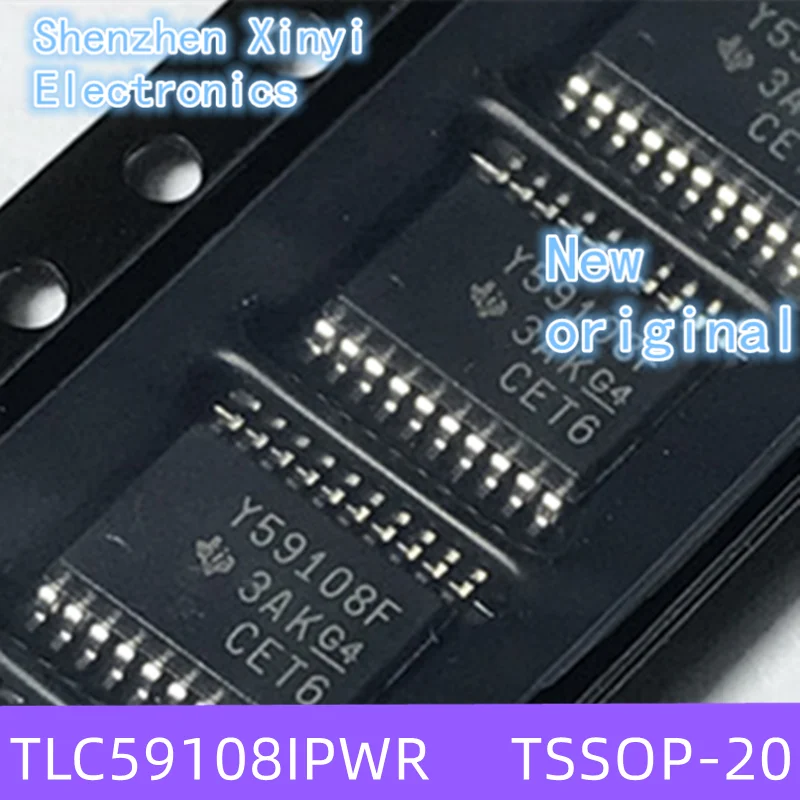 Совершенно новый оригинальный Y59108 TLC59108IPWR TLC59108IPW TLC59108 TSSOP-20 светодиодный драйвер с чипом