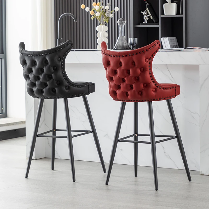 Современный Барный стул Для Гостиной Металлический Минималистичный Дизайн Скандинавский Барный Стул Табуреты Удобная Мебель Sillas Para Barra De Cocina