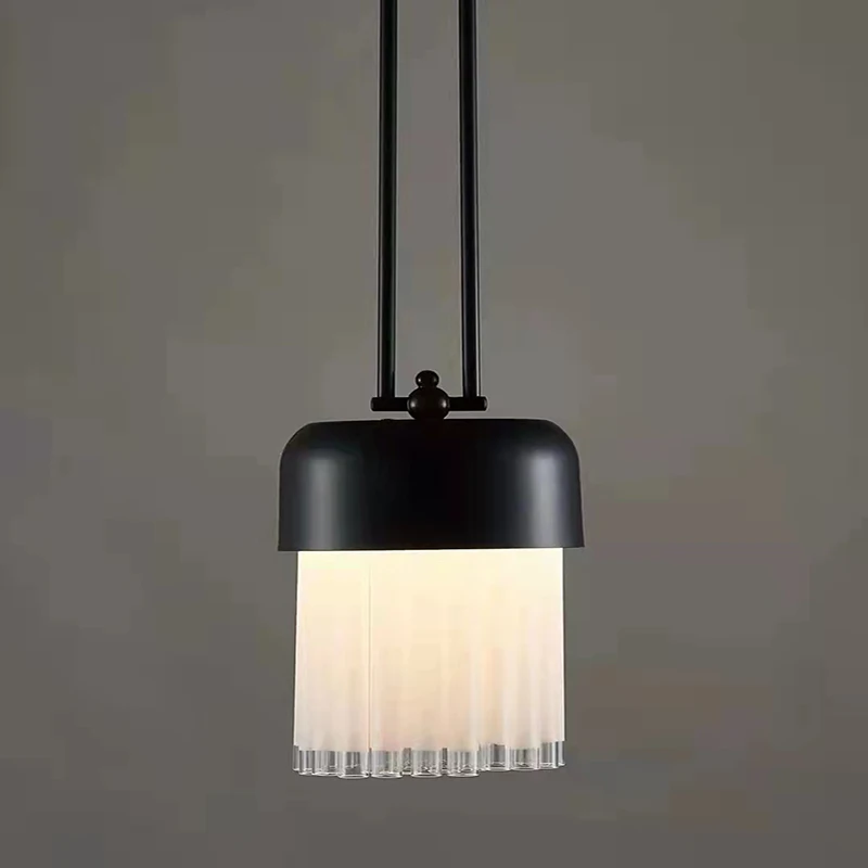 Современный стеклянный светодиодный подвесной светильник Nordic Room Decor Подвесной светильник для столовой/спальни Роскошные подвесные светильники